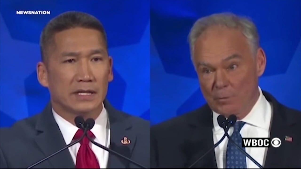 Kaine, Cao Face Off in Virginia U.S. Senate Race